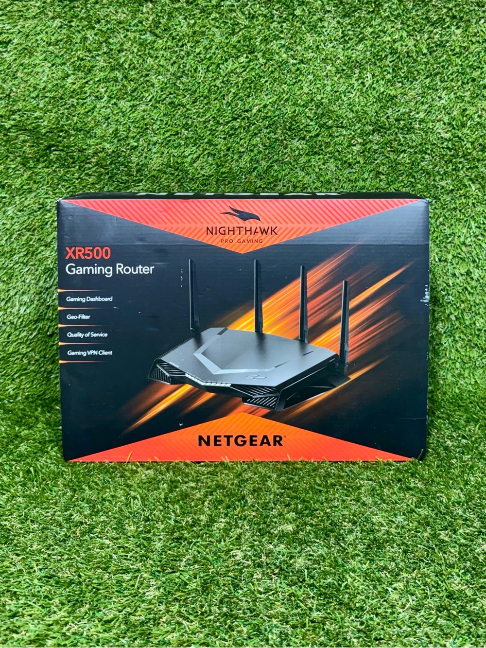 NETGEAR Nighthawk XR500 Pro Gaming Router AC2600 WiFi 4-Port Black